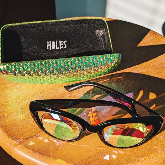 h0les CYA kaleidoscope glasses - Picture 3 of 4